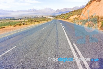 Gydo Pass Between Ceres And Citrusdal, Western Cape In South Afr… Stock Photo