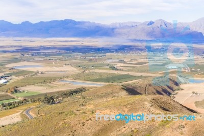 Gydo Pass Between Ceres And Citrusdal, Western Cape In South Afr… Stock Photo