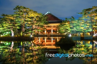 Gyeongbokgung Palace At Night In Seoul,korea Stock Photo