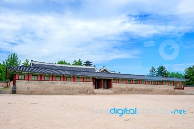 Gyeongbokgung Palace In South Korea Stock Photo