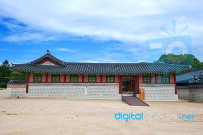 Gyeongbokgung Palace In South Korea Stock Photo