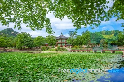 Gyeongbokgung Palace In South Korea Stock Photo