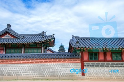 Gyeongbokgung Palace In South Korea Stock Photo