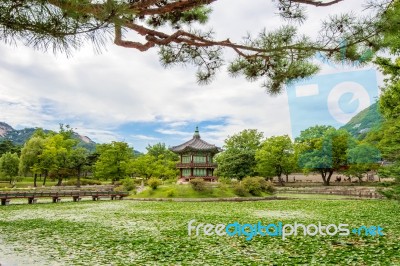 Gyeongbokgung Palace In South Korea Stock Photo