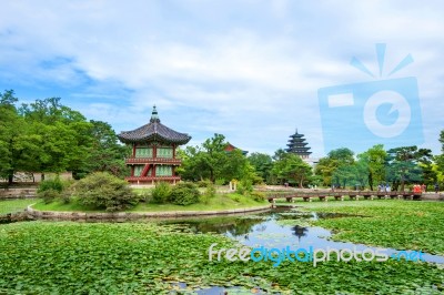 Gyeongbokgung Palace In South Korea Stock Photo