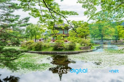 Gyeongbokgung Palace In South Korea Stock Photo