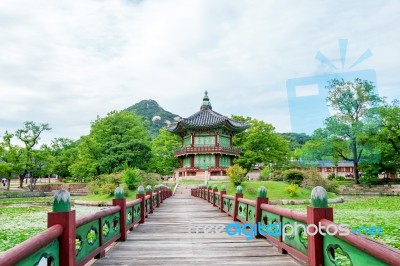 Gyeongbokgung Palace In South Korea Stock Photo