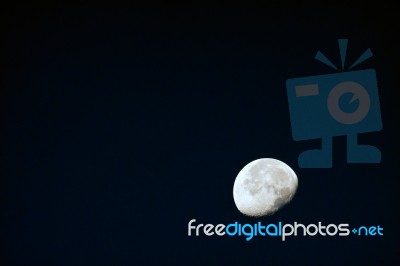 Half Moon Stock Photo