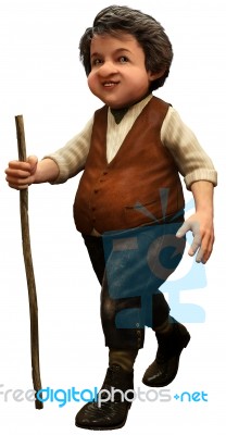 Halfling Stock Image