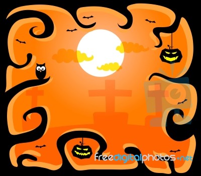 Halloween Background Stock Image