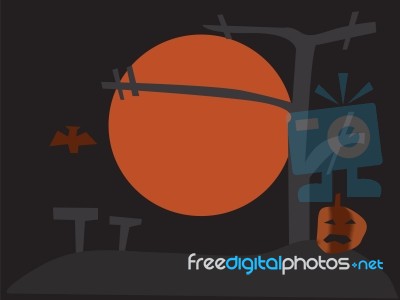 Halloween Background Stock Image