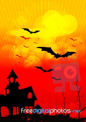 Halloween Background Stock Image