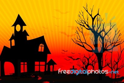 Halloween Background Stock Image