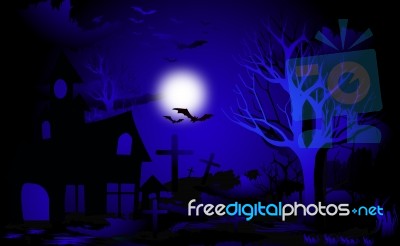 Halloween Background Stock Image