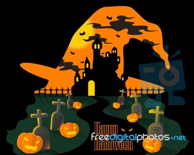 Halloween Background Stock Image