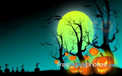 Halloween Background Stock Image