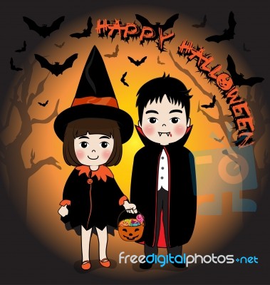 Halloween Background Stock Image