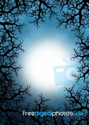 Halloween Background Stock Photo