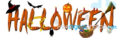 Halloween Banner Stock Image