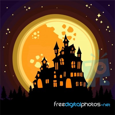 Halloween Graphic Resource Stock Image