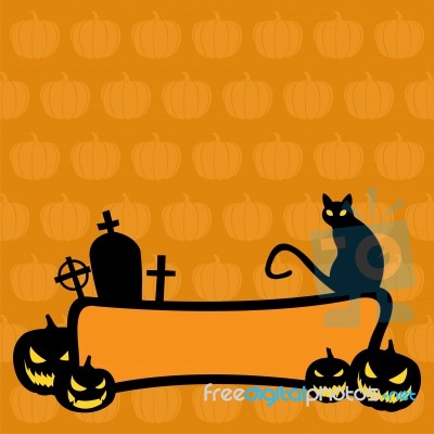 Halloween Graphic Resource Stock Image