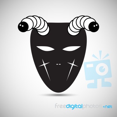 Halloween Mask Stock Image