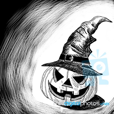 Halloween Pumpkin  Stock Image