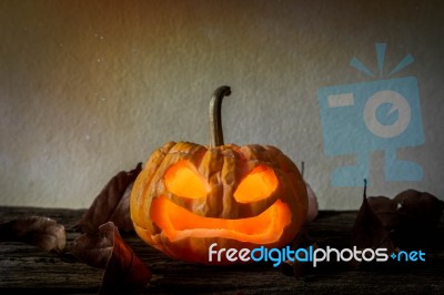 Halloween Pumpkin Stock Photo