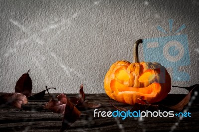 Halloween Pumpkin Stock Photo