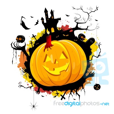 Halloween Pumpkin Stock Image