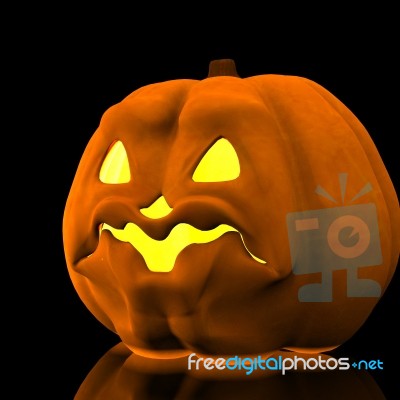 Halloween Pumpkin Stock Image