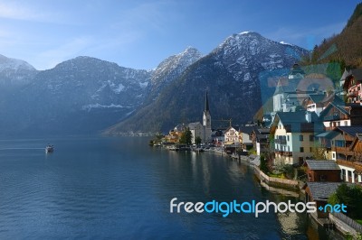 Hallstat Stock Photo