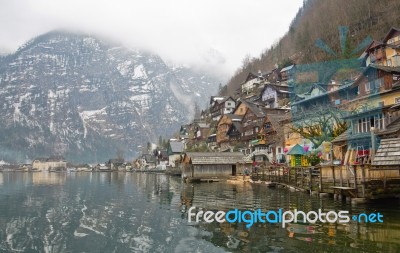 Hallstatt Austria Stock Photo