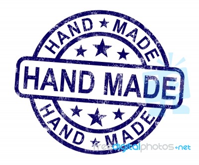 Hand Made Stamp Stock Image