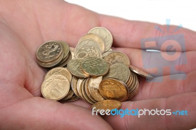 Hand Of The Beggar Stock Photo