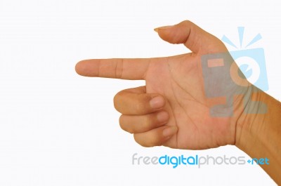 Hand Signs Stock Photo