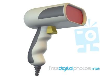 Handheld Scanner Stock Image