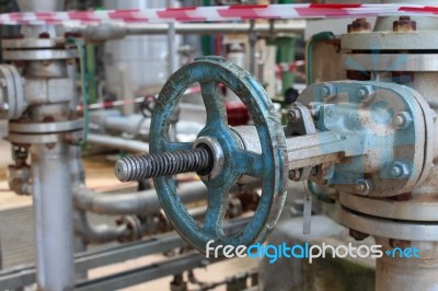 Handle Valve Stock Photo