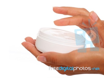 Hands Care Concept Stock Photo