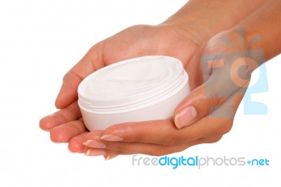 Hands Care Concept Stock Photo