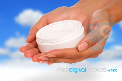 Hands Or Body Care Concept Stock Photo