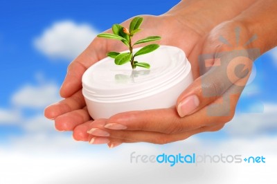 Hands Or Body Care Concept Stock Photo