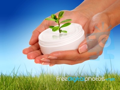 Hands Or Body Care Concept Stock Photo