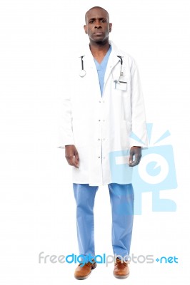 Handsome  Male Physician Stock Photo