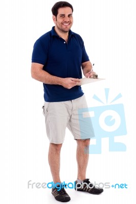 Handsome Young Guy Stock Photo