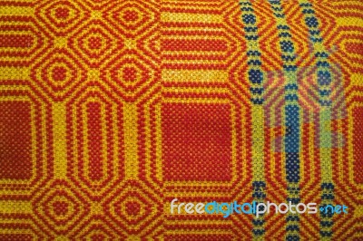 Handwoven Background Stock Photo