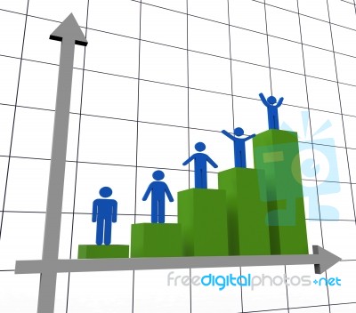 Happiness Report Shows World Population And Data Stock Image