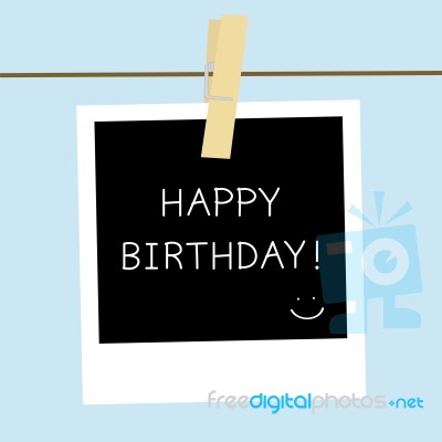 Happy Birthday1 Stock Image