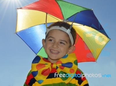 Happy Child Stock Photo