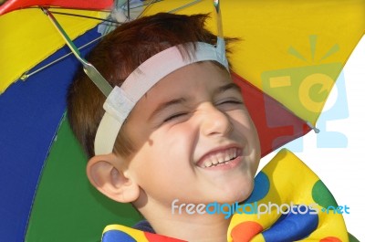 Happy Child Stock Photo